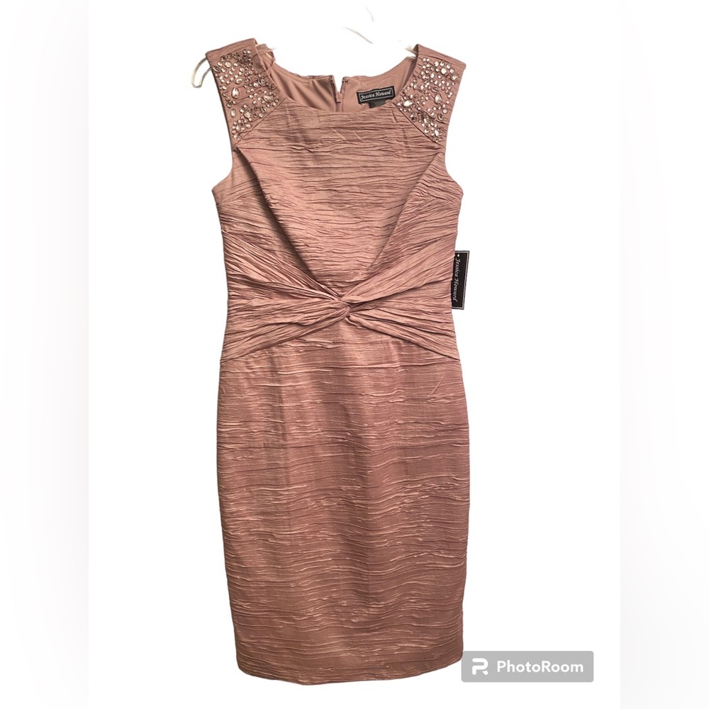 Jessica Howard Pink Sleeveless Dress